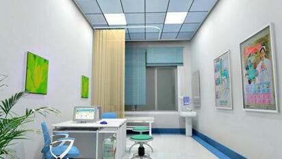 医院接诊室窗帘